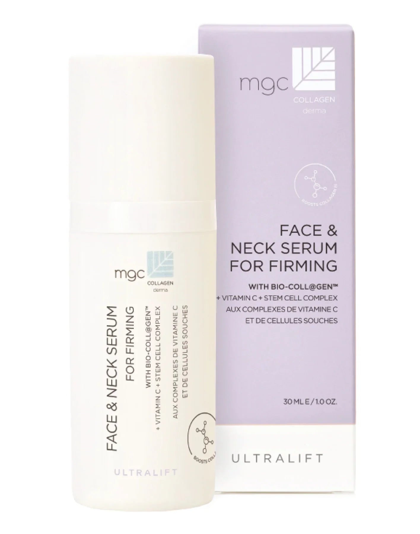 Ultra lift face and neck serum for firming